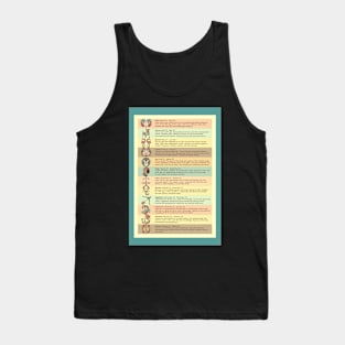 Signs of the Zodiac Tank Top